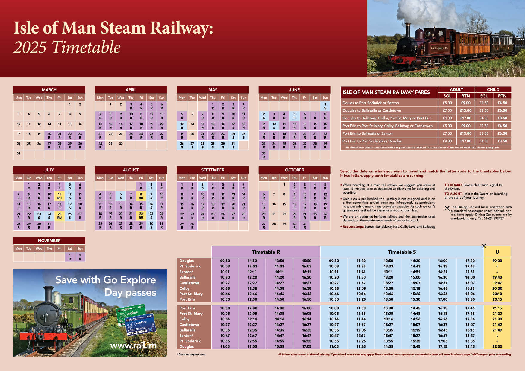 WildTableBench teaser example - train schedule table
